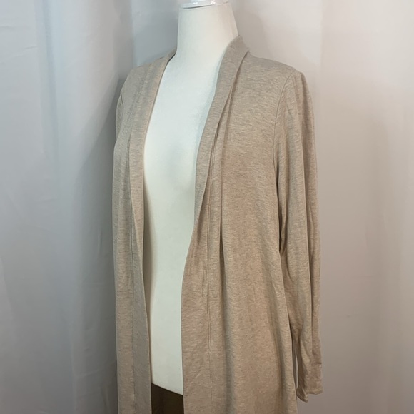 Magaschoni Heathered Oatmeal Modal Duster- NWT - Picture 6 of 17